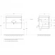 Тумба под раковину BelBagno Aurora AURORA-700-2C-SO-RNN 69,6 см, подвесная, Rovere Nebrasca Nature