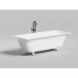Ванна из литьевого мрамора Salini S-Sense Orlanda Axis Kit 103312G 180,4x80 см, белый глянец