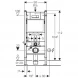 Комплект подвесной унитаз BelBagno Amanda BB051CHR + BB051SC + система инсталляции Geberit 458.125.11.1