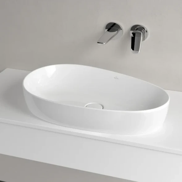Раковина-чаша Villeroy &amp; Boch Antao 4A7465R1 65x40 см, накладная, альпийский Белый