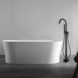 Смеситель напольный для ванны Abber Wasser Kreis AF8116B