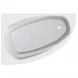 Ванна из литьевого мрамора Astra-Form Тиора 01010023 154,5x105 см L, белый