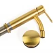 Смеситель для биде Emmevi Filobrass 85004/ORS с донным клапаном, Золото матовый