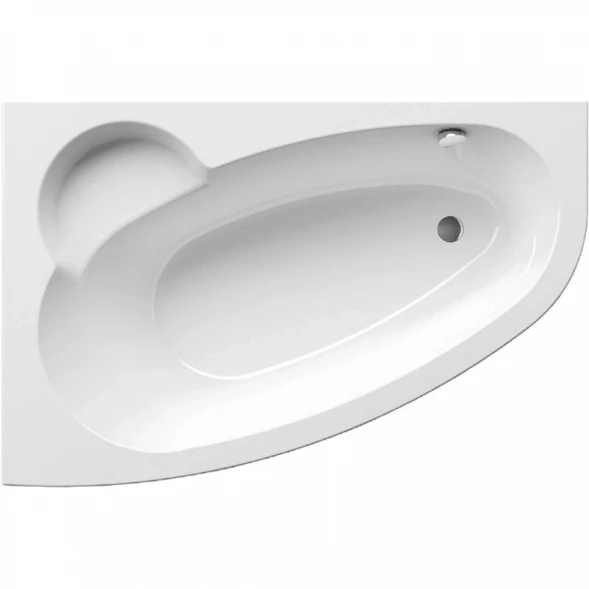 Акриловая ванна 150x100 см L Ravak Asymmetric C441000000