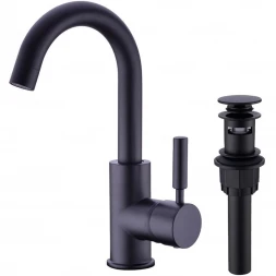 Смеситель для раковины Feramolli Ele BL603 черный матовый