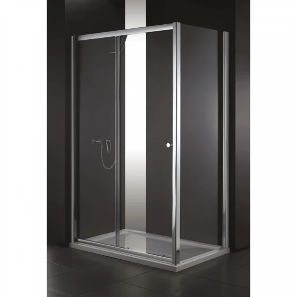 Душевой уголок Cezares Anima 120x90 см текстурное стекло ANIMA-W-AH-1-120/90-P-Cr