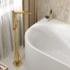 Смеситель напольный для ванны WasserKRAFT Schunter 8221