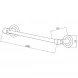 Полотенцедержатель 60 см Boheme Murano Cristal 10902-CRST-BR