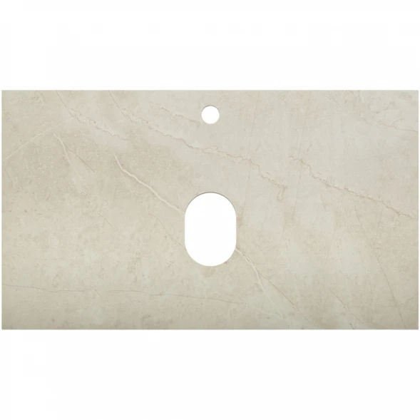 Столешница 80 см Marmo Crema Opaco Belbagno KEP-80-MCO