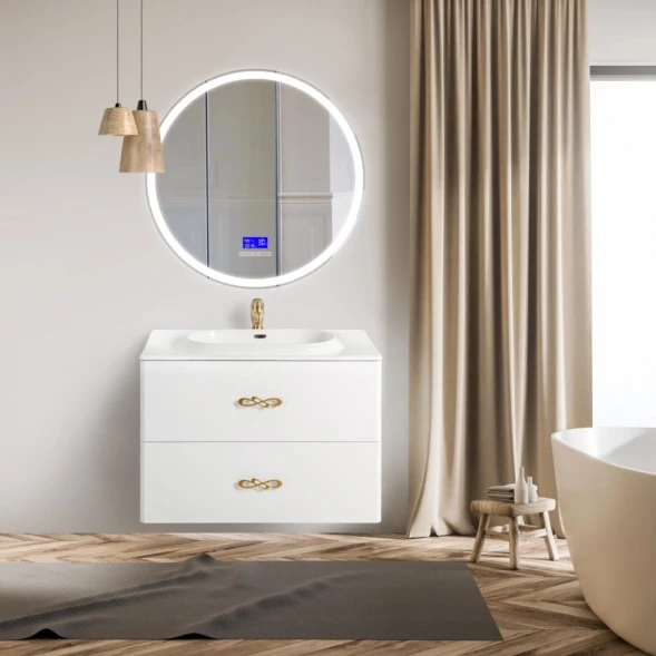 Зеркало 70x70 см BelBagno SPC-RNG-700-LED-TCH-RAD