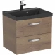 Тумба под раковину BelBagno Aurora AURORA-700-2C-SO-RT 69,6 см, подвесная, Rovere Tabacco
