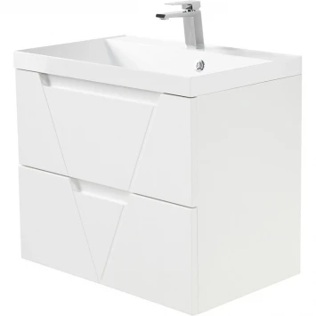 Тумба Bianco Lucido 79,6 см BelBagno Vittoria VITTORIA-800-2C-SO-BL-P