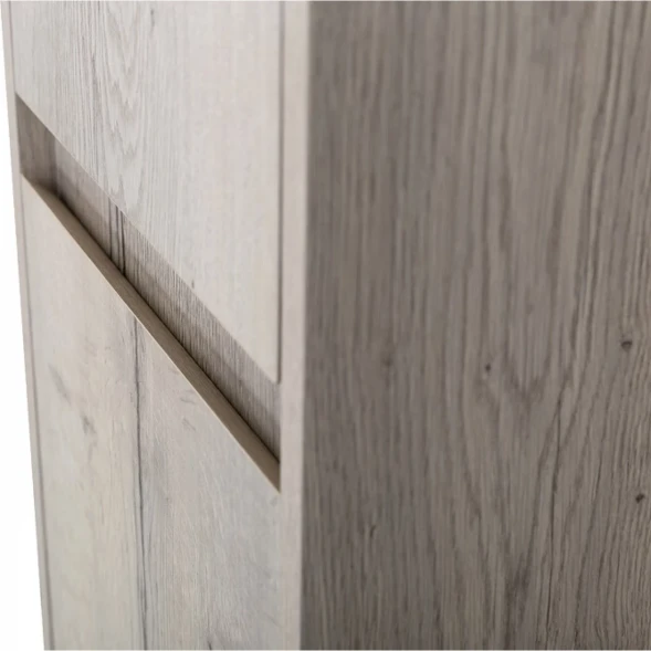 Пенал BelBagno Kraft KRAFT-1600-2A-SC-RGB-L подвесной L, Rovere Galifax Bianco