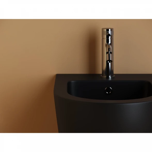 Биде подвесное Ceramica Nova Uno CN11002MB черный матовый
