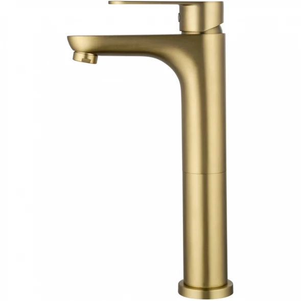 Смеситель для раковины Wonzon &amp; Woghand Alfa WW-A40232-BG золотой матовый