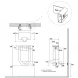 Писсуар Kerasan Waldorf 413001bi