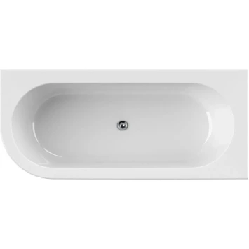 Акриловая ванна 179x79 см Cezares Slim SLIM CORNER-180-80-60-R-NERO-SET