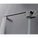 Душевой уголок 90-100x70-80 см Cezares SLIDER-AH-2-70/80-90/100-C-Cr прозрачное