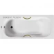 Ванна чугунная Vinsent Veron Aura VAU1707042H/VH0015GD 170x70 см, с ручками, белый
