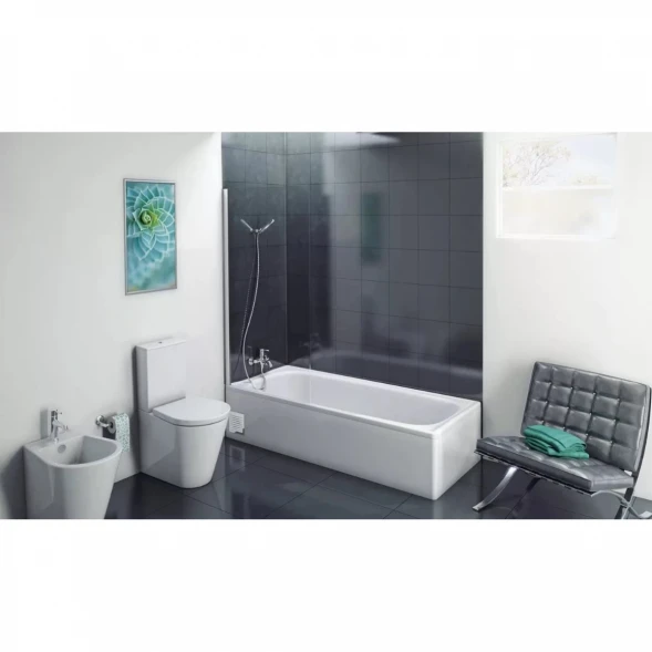 Ванна стальная BLB Europa B60ESLS 160x70 см, белый