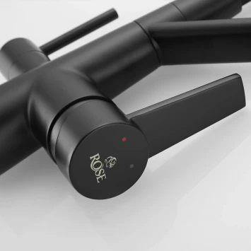 Смеситель для кухни с подключением к фильтру Rose R558H