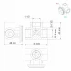 Смеситель для раковины WasserKRAFT Main A41513 встраиваемый, хром