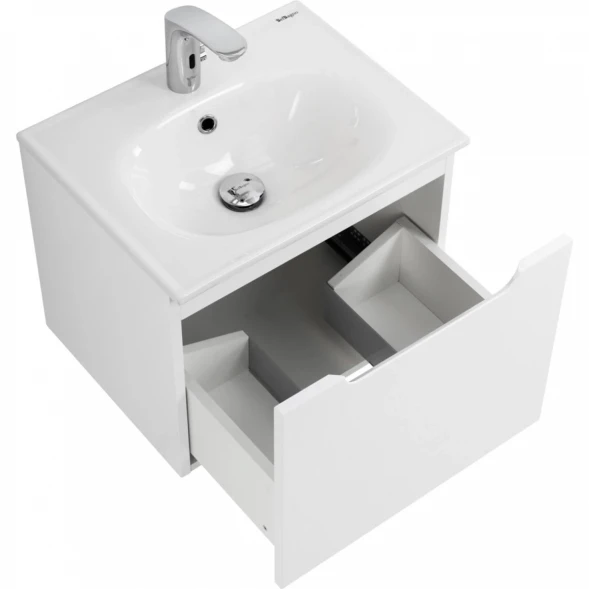 Тумба Bianco Lucido 59,6 см BelBagno Etna ETNA-600-1C-SO-BL-P