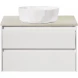Столешница 80 см Marmo Crema Opaco Belbagno KEP-80-MCO-W0