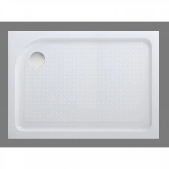 Акриловый поддон 100x80 см BelBagno TRAY-BB-AH-100/80-15-W-L