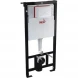 Комплект подвесной унитаз BelBagno Amanda BB051CHR + BB051SC + система инсталляции AlcaPlast AM101/11203:1RUSSETM70