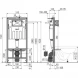 Комплект подвесной унитаз BelBagno Amanda BB051CHR + BB051SC + система инсталляции AlcaPlast AM101/11203:1RUSSETM70
