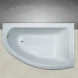 Ванна из литьевого мрамора Marmo Bagno Альба MB-BR170-110 170x110 см R, белый