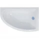 Ванна из литьевого мрамора Marmo Bagno Альба MB-BR170-110 170x110 см R, белый