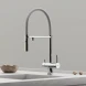 Смеситель для кухни Sancos Imola SC4010CHWH с подключением к фильтру, гибким изливом, хром