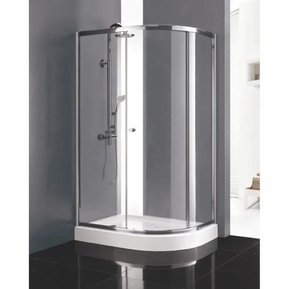 Душевой уголок Cezares Anima 120x90 см текстурное стекло ANIMA-W-RH-1-120/90-P-Cr