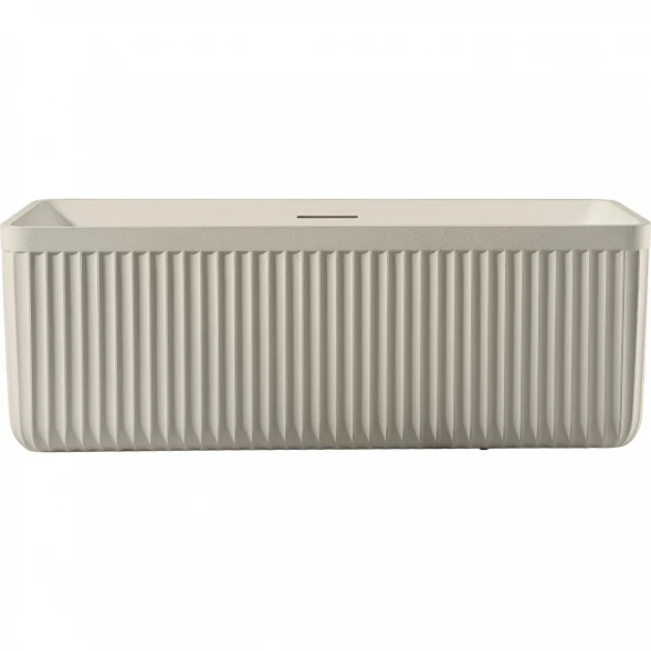 Ванна из литьевого мрамора AltroBagno Cinzia AltroBagnoCinzia090108Cream 170x75 см, отдельностоящая, кремовый