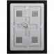 Зеркало BelBagno Kraft SPC-KRAFT-600-800-SENS-NERO 60x80 см, с LED-подсветкой, сенсорным выключателем, черный