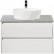 Столешница 100 см Marmo Grigio Lucido Belbagno KEP-100-MGL-W0