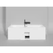 Ванна из литьевого мрамора Salini S-Sense Orlanda Axis 103212G 180,4x80 см, белый глянец
