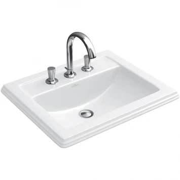 Раковина 63x52,5 см Villeroy &amp; Boch Hommage 7102A1R1