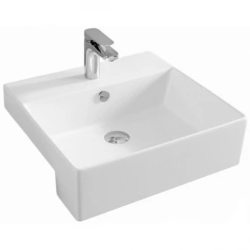 Раковина 50x48 см Artceram Quadro Semincasso QUL004 01 00 bi