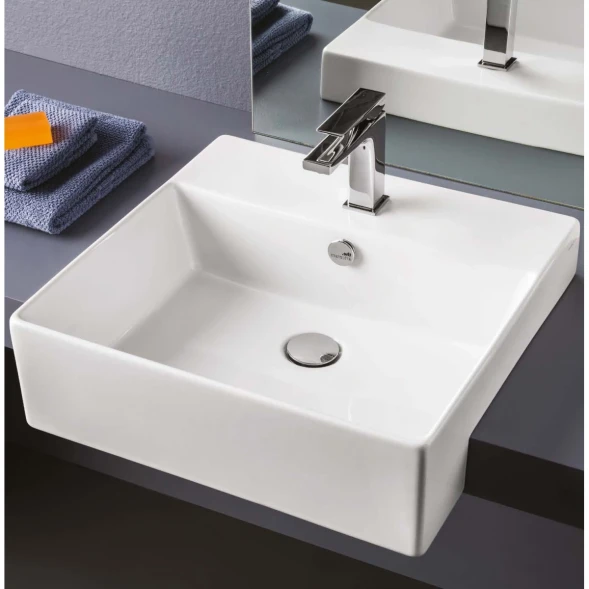 Раковина 50x48 см Artceram Quadro Semincasso QUL004 01 00 bi