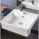 Раковина 50x48 см Artceram Quadro Semincasso QUL004 01 00 bi