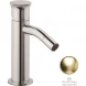 Смеситель для биде Emmevi Filobrass 85004ZI/ORS с донным клапаном, Золото матовый