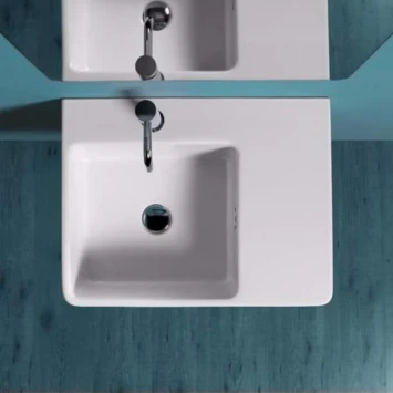 Раковина 60x45 см Simas Lavabi d'arredo QU60S*1 bi