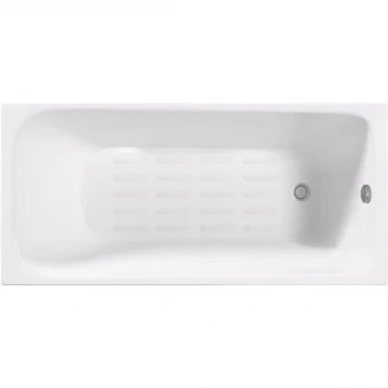 Ванна чугунная Delice Continental Plus DLR230634-AS 170x70 см, с антискользящим покрытием, белый