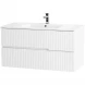 Тумба Bianco Opaco 97 см Cezares Duet DUET-1000-2C-SO-BO