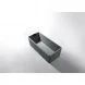 Ванна из литьевого мрамора AltroBagno Cinzia AltroBagnoCinzia090109CementGrey 170x75 см, отдельностоящая, серый цемент