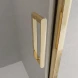 Душевая дверь BelBagno Luce LUCE-BF-1-100-C-ORO 100 см, профиль золотой, стекло прозрачное