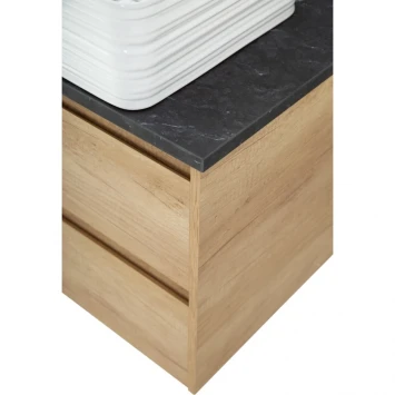Столешница 100 см Marmo Nero Opaco Belbagno KEP-100-MNO